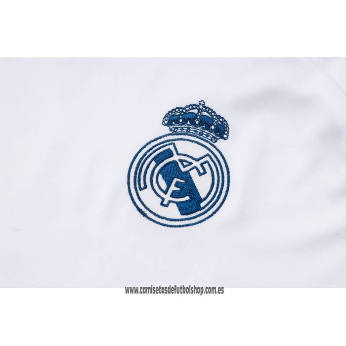 Chandal del Real Madrid 24-25 Manga Corta Blanco - Pantalon Corto